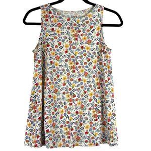 Uniqlo x Liberty London Sleeveless Top Women’s Small Multicolor Floral Print
